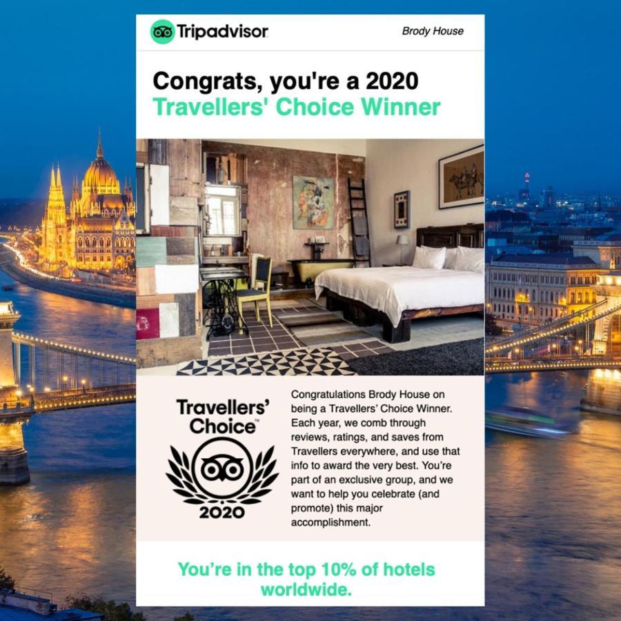 Hotel Brody House Budapešť Exteriér fotografie
